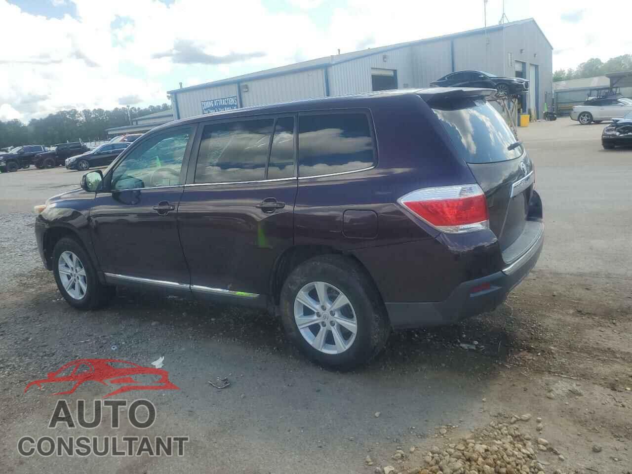 TOYOTA HIGHLANDER 2013 - 5TDBK3EH1DS207938