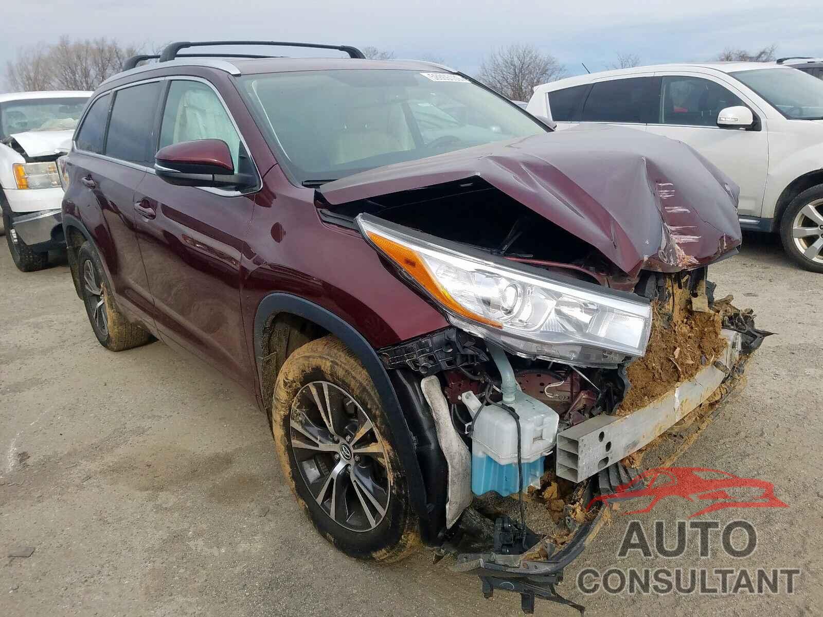 TOYOTA HIGHLANDER 2016 - 5TDJKRFH4GS233192