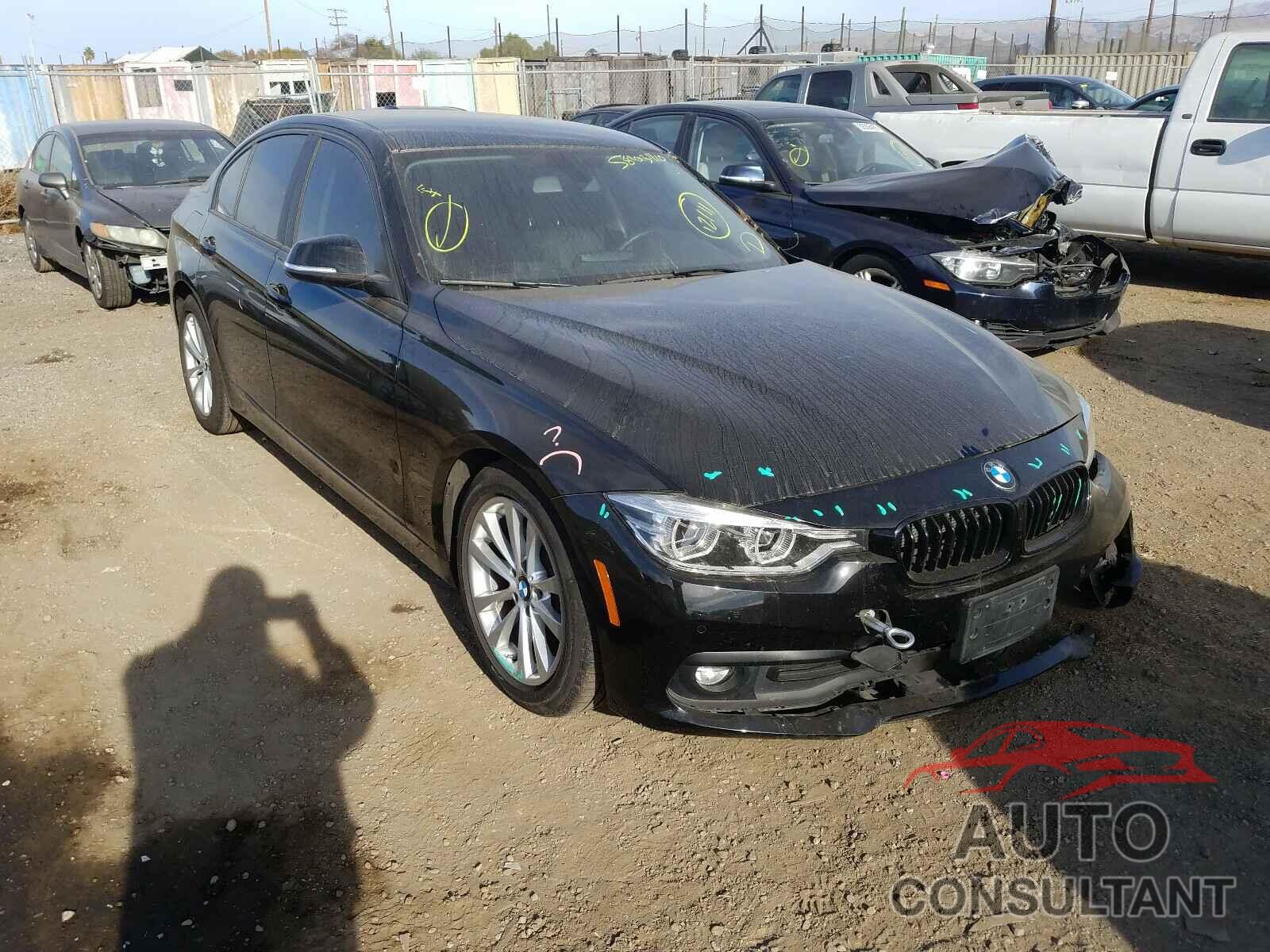 BMW 3 SERIES 2017 - WBA8E1G30HNU17253