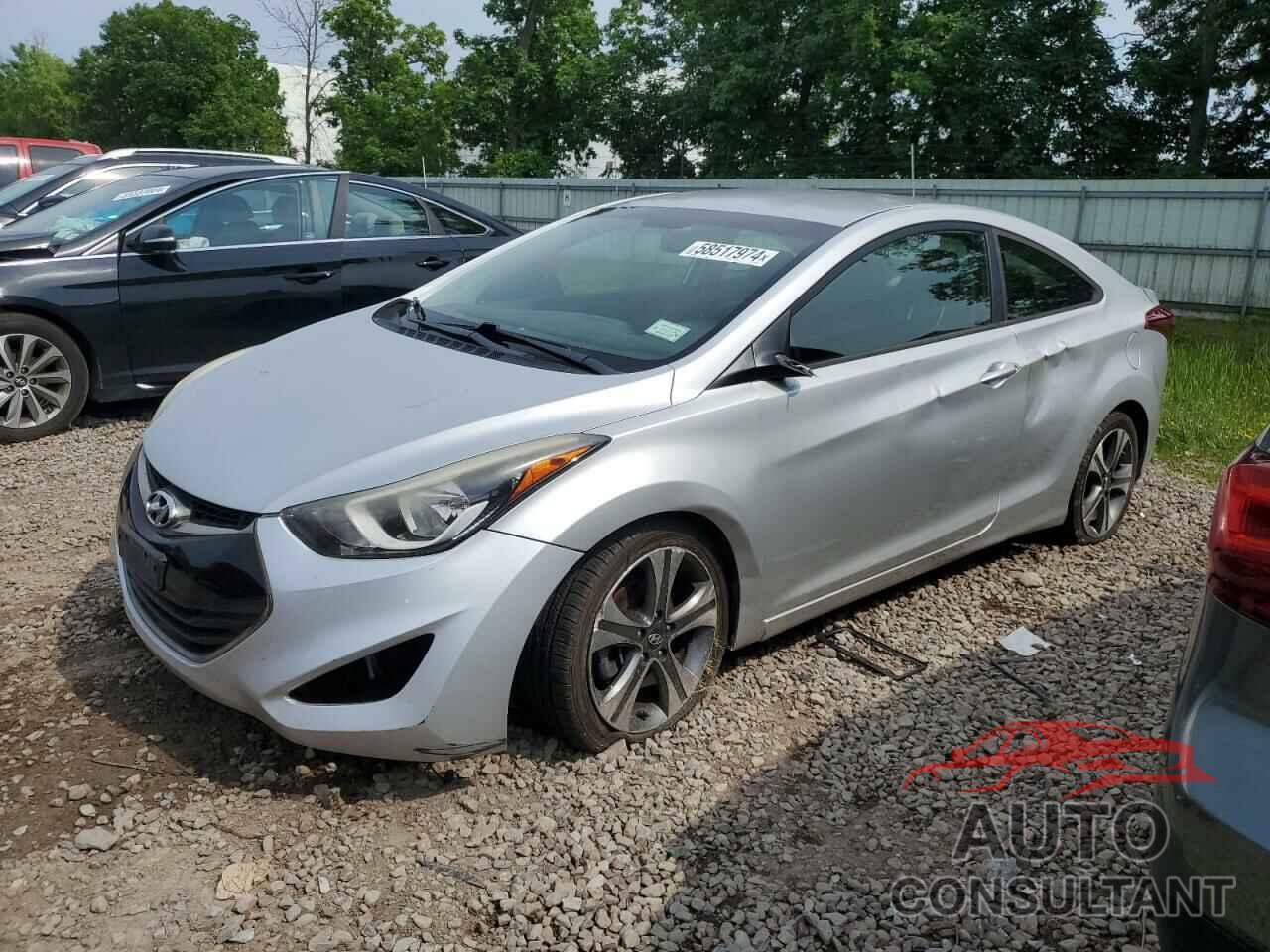 HYUNDAI ELANTRA 2014 - KMHDH6AH7EU026124