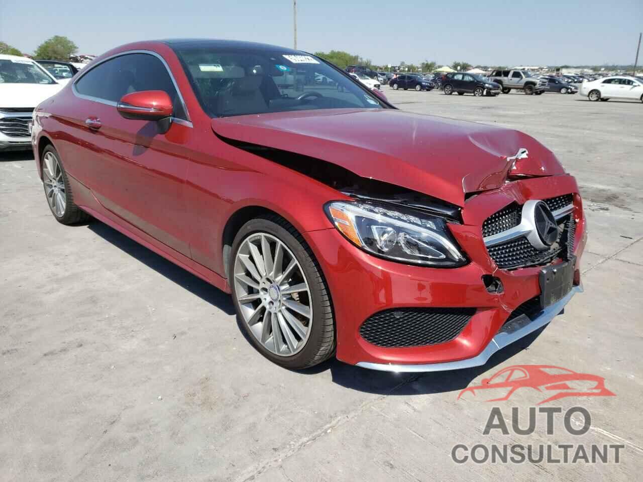 MERCEDES-BENZ C-CLASS 2017 - WDDWJ4JB5HF448019