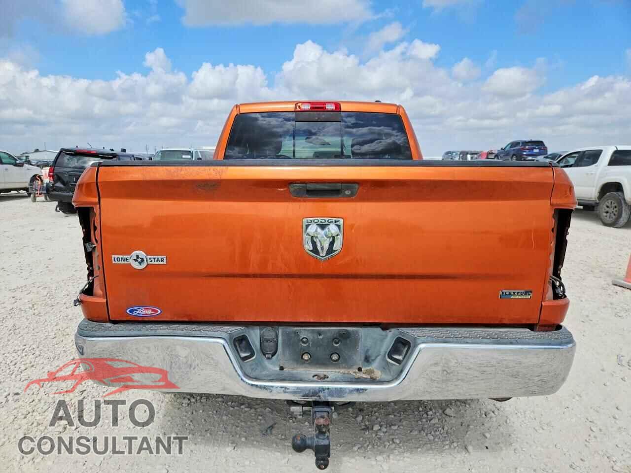 DODGE RAM 1500 2010 - 1D7RB1GP8AS193360