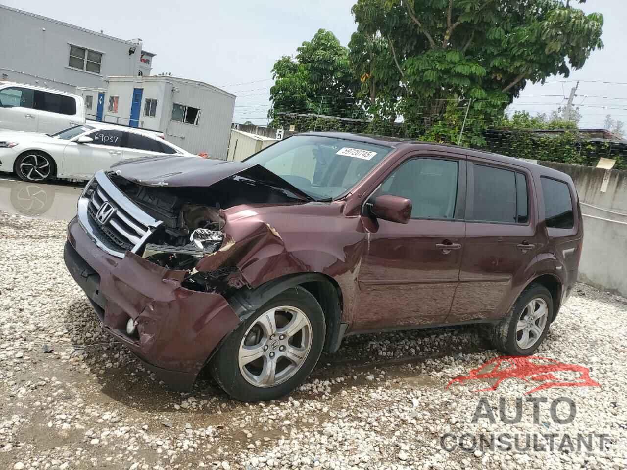 HONDA PILOT 2014 - 5FNYF3H4XEB026690