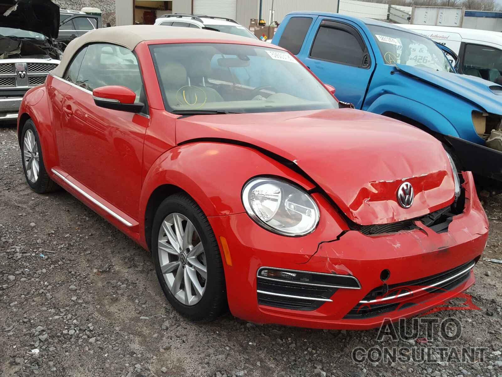 VOLKSWAGEN BEETLE 2017 - 3VW517AT9HM815405