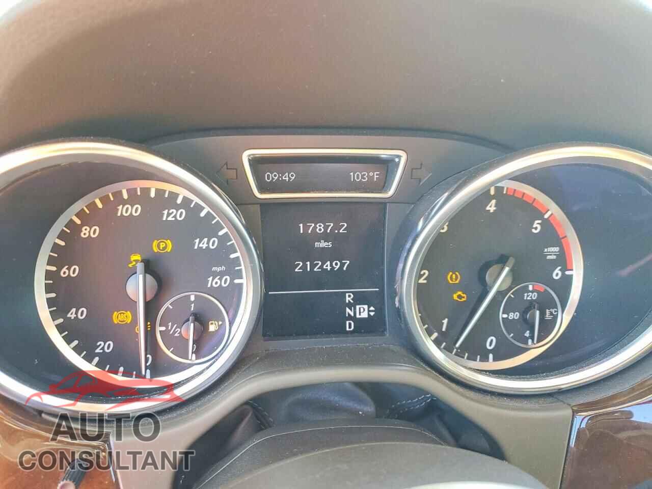 MERCEDES-BENZ M-CLASS 2012 - 4JGDA2EB9CA066948