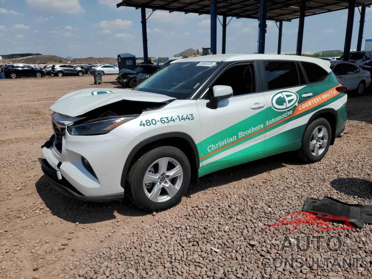 TOYOTA HIGHLANDER 2023 - 5TDZARAH0PS519697