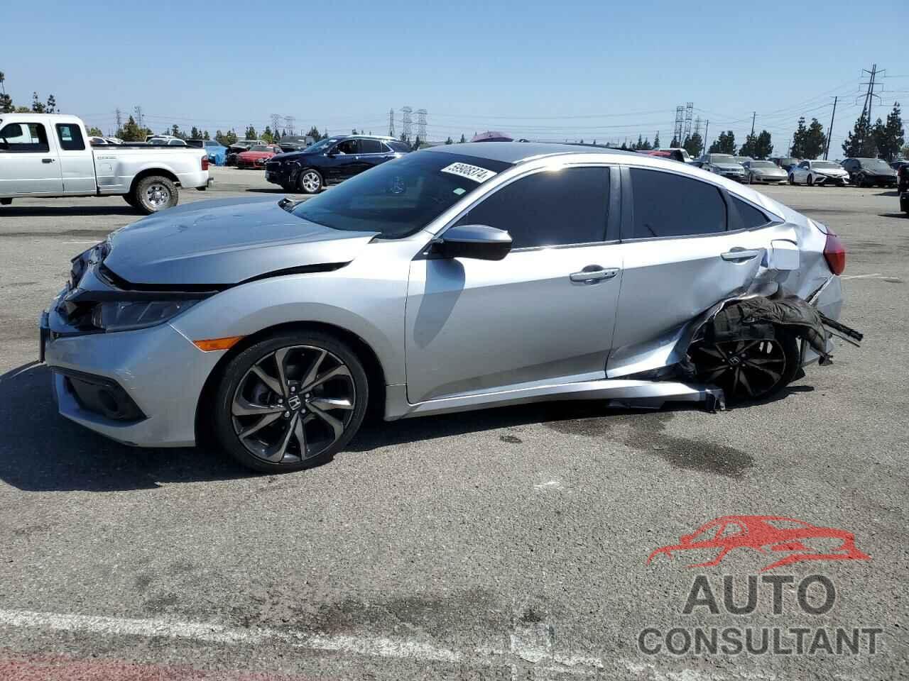 HONDA CIVIC 2019 - 2HGFC2F80KH551166