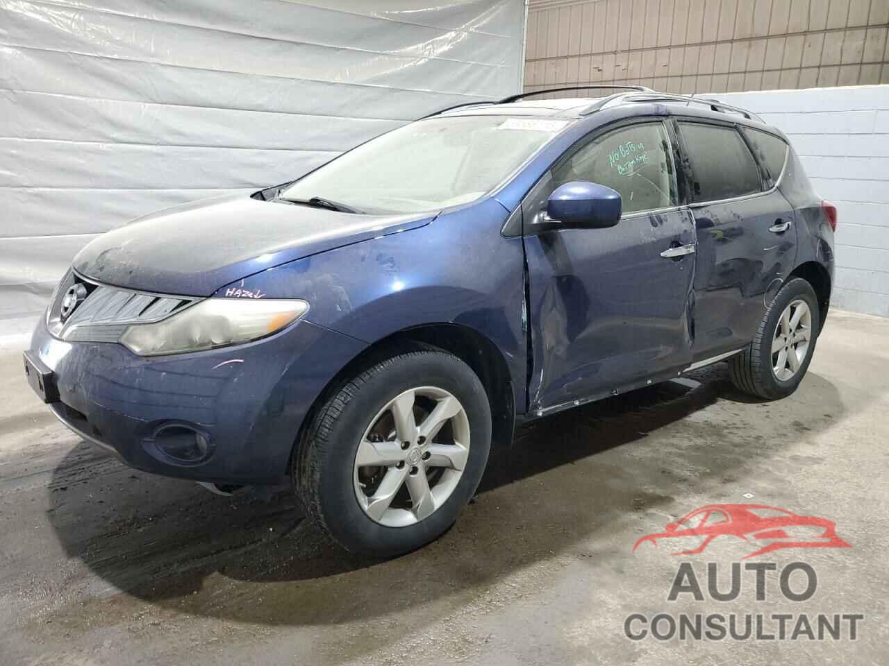 NISSAN MURANO 2010 - JN8AZ1MW9AW135902