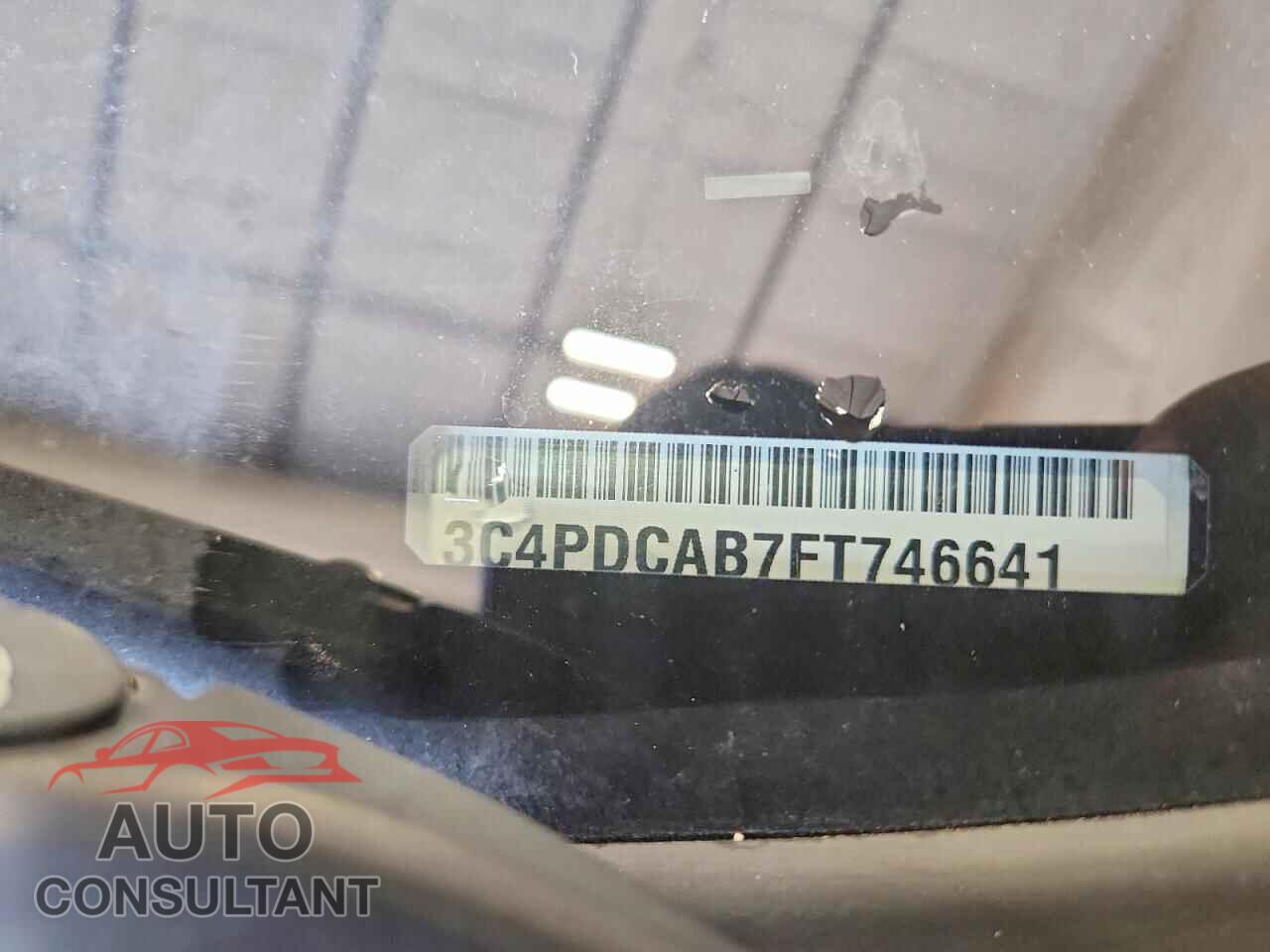 DODGE JOURNEY 2015 - 3C4PDCAB7FT746641