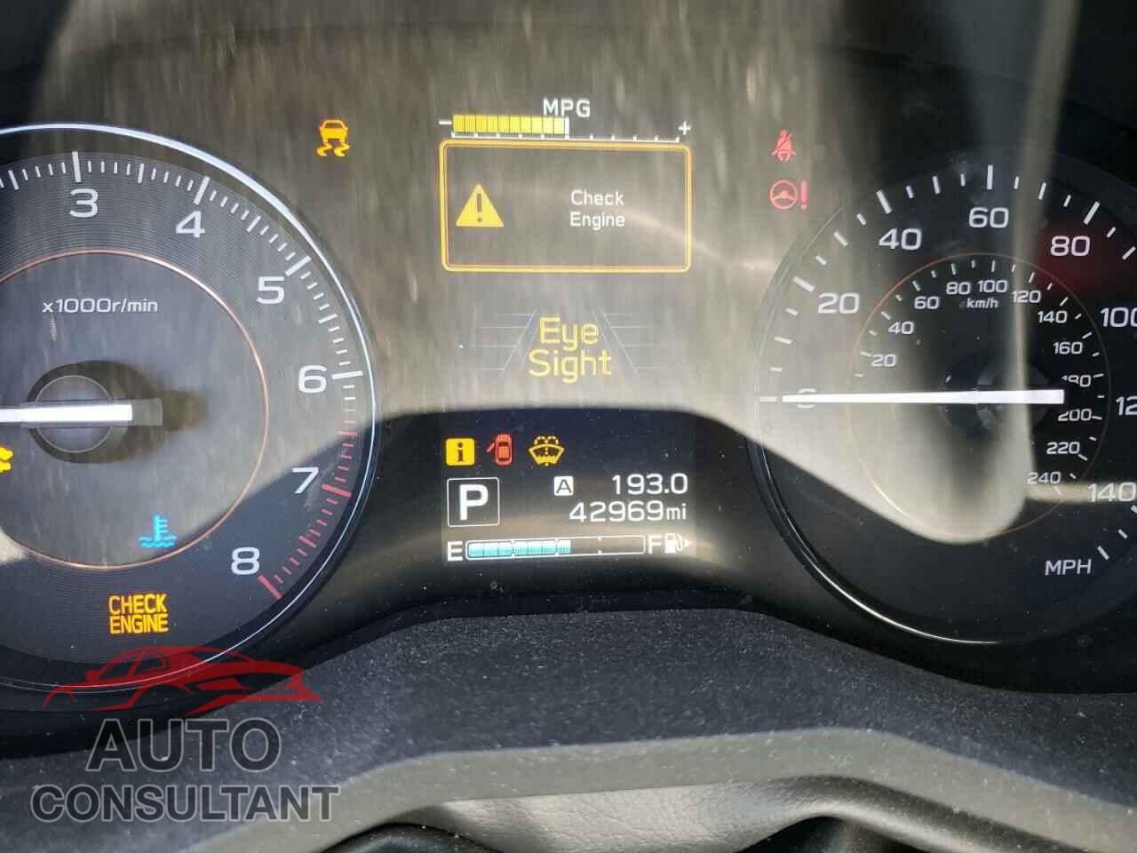 SUBARU CROSSTREK 2019 - JF2GTABC3KH219141