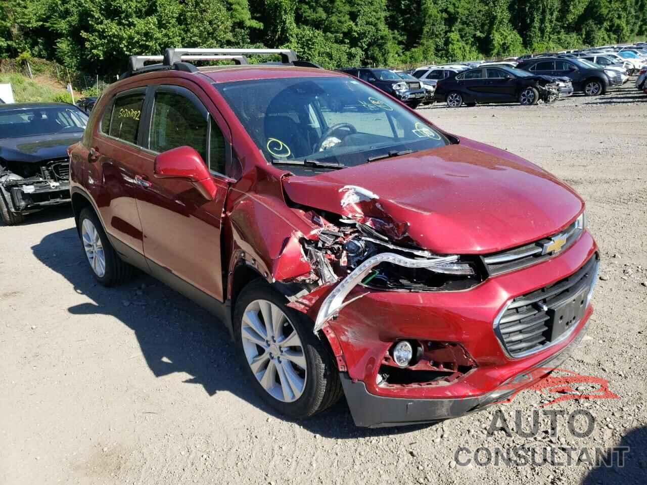 CHEVROLET TRAX 2018 - 3GNCJRSBXJL181312