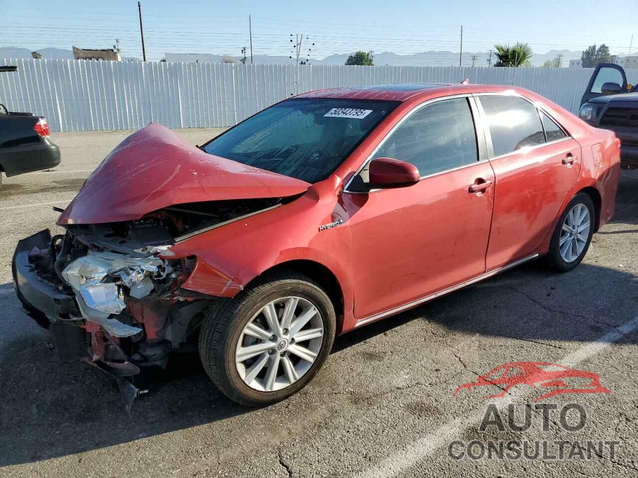 TOYOTA CAMRY 2012 - 4T1BD1FK3CU001499