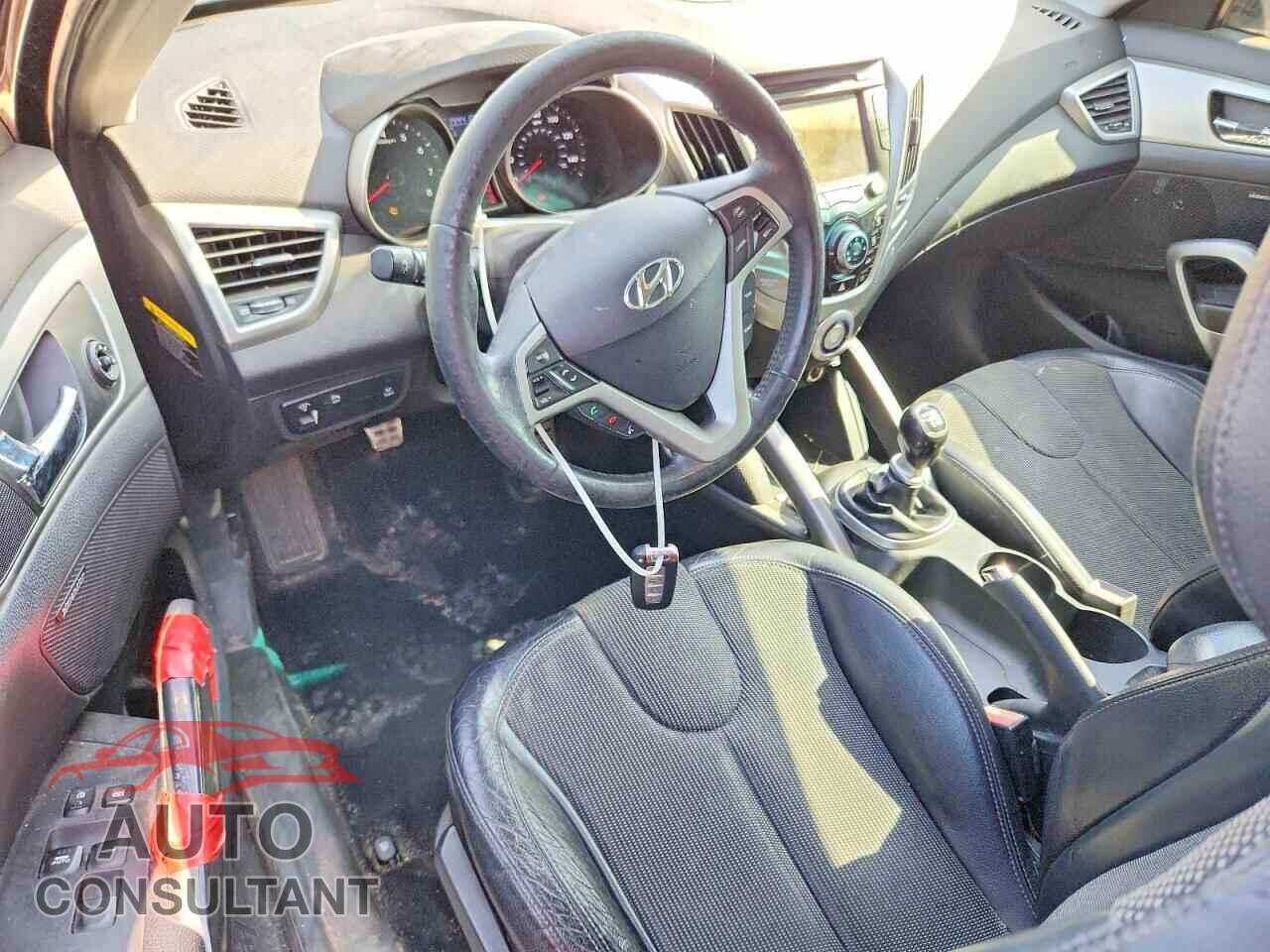 HYUNDAI VELOSTER 2012 - KMHTC6AD3CU022155