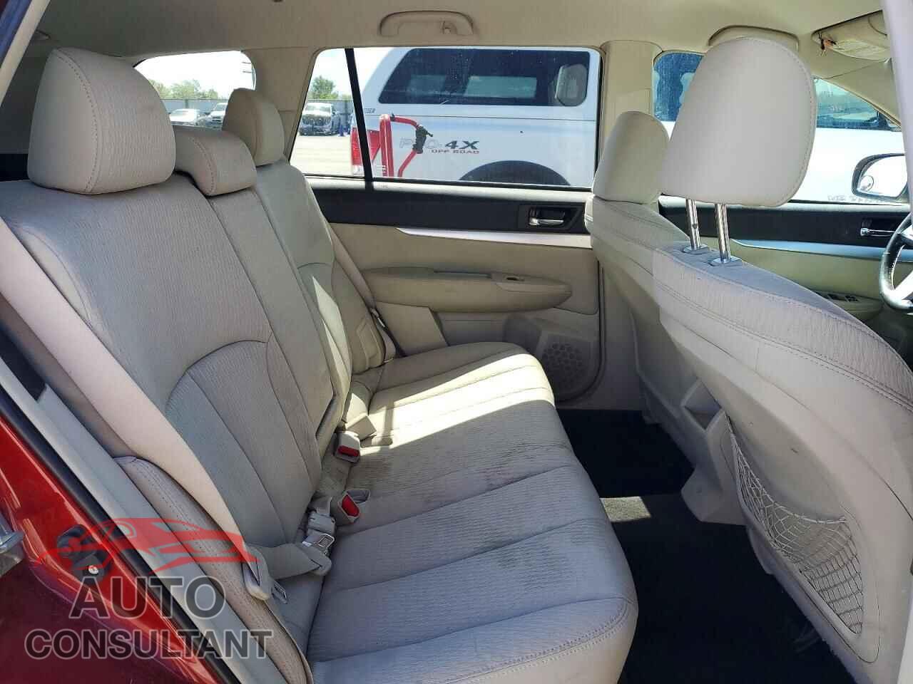 SUBARU OUTBACK 2011 - 4S4BRBCC9B3358162