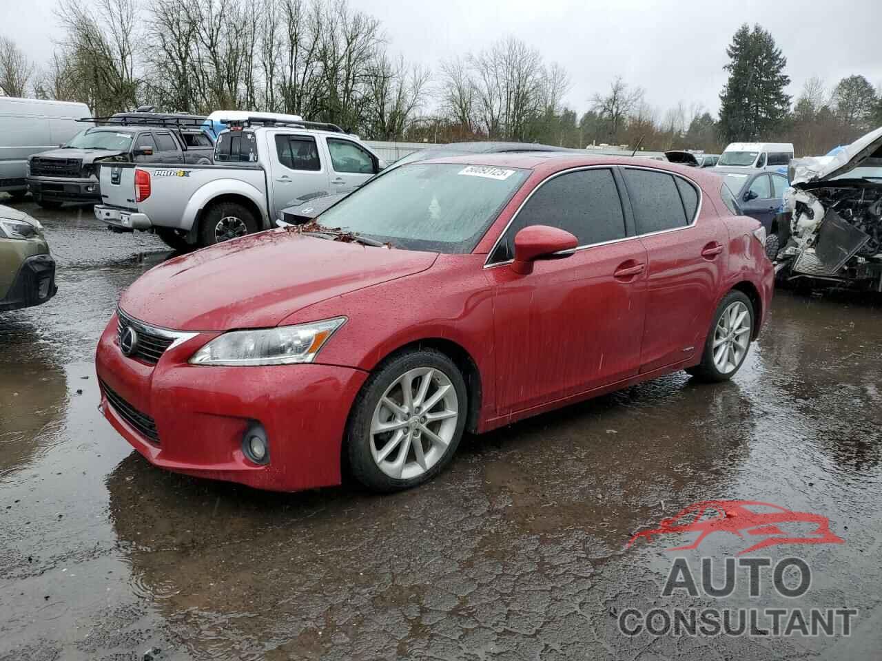 LEXUS CT 200 2012 - JTHKD5BHXC2091945