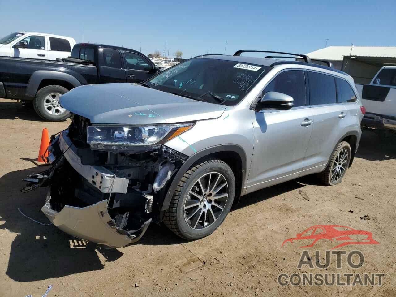 TOYOTA HIGHLANDER 2017 - 5TDJZRFHXHS440795