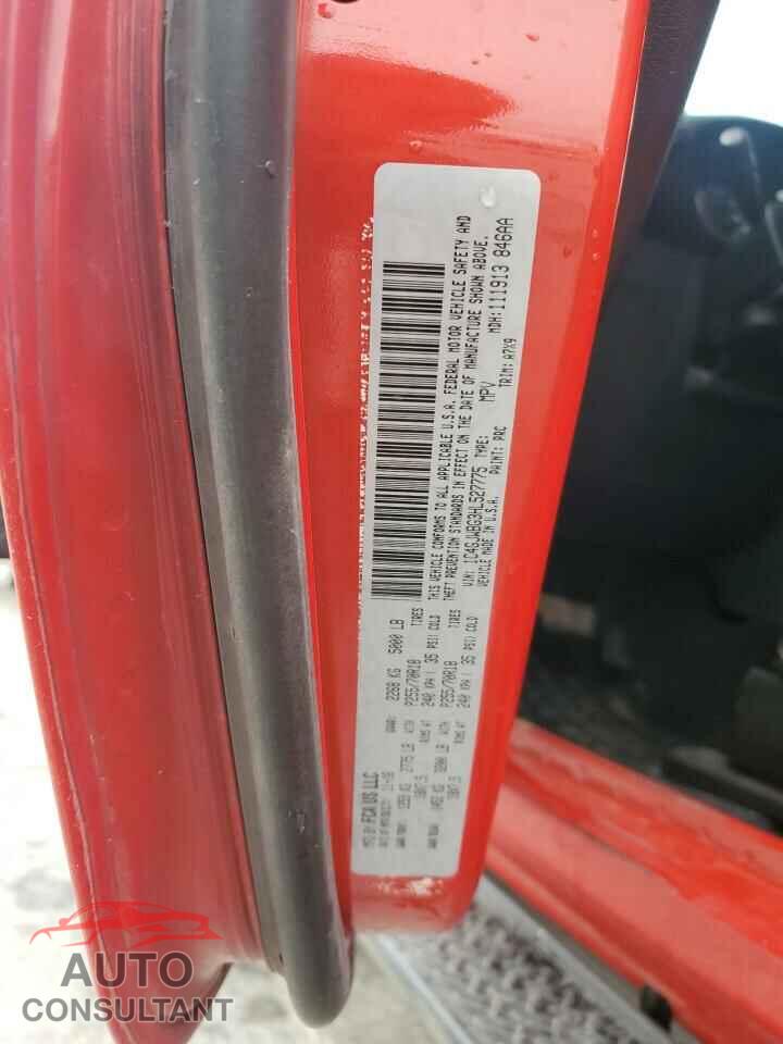 JEEP WRANGLER 2017 - 1C4GJWBG3HL527775
