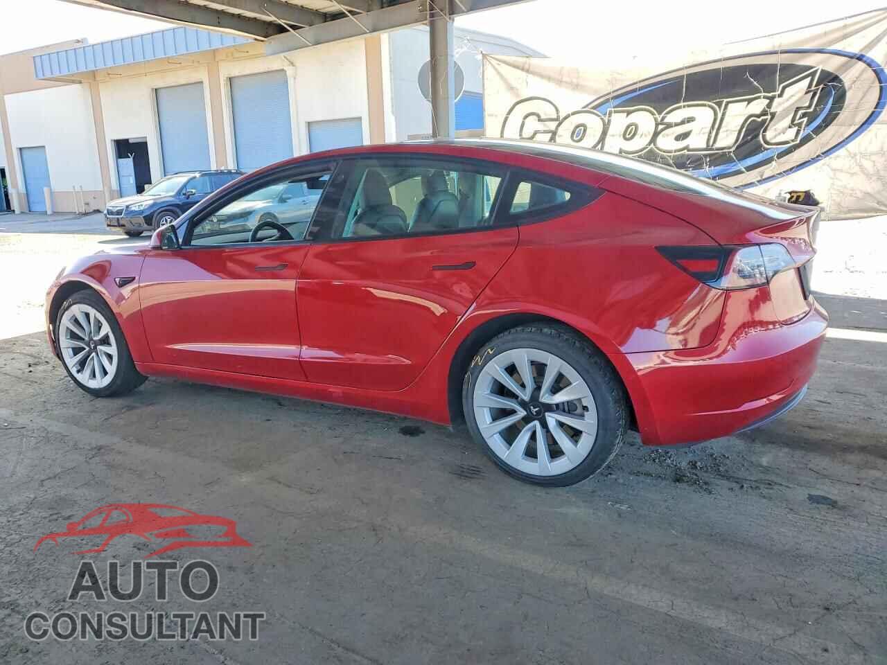 TESLA MODEL 3 2022 - 5YJ3E1EA6NF304643