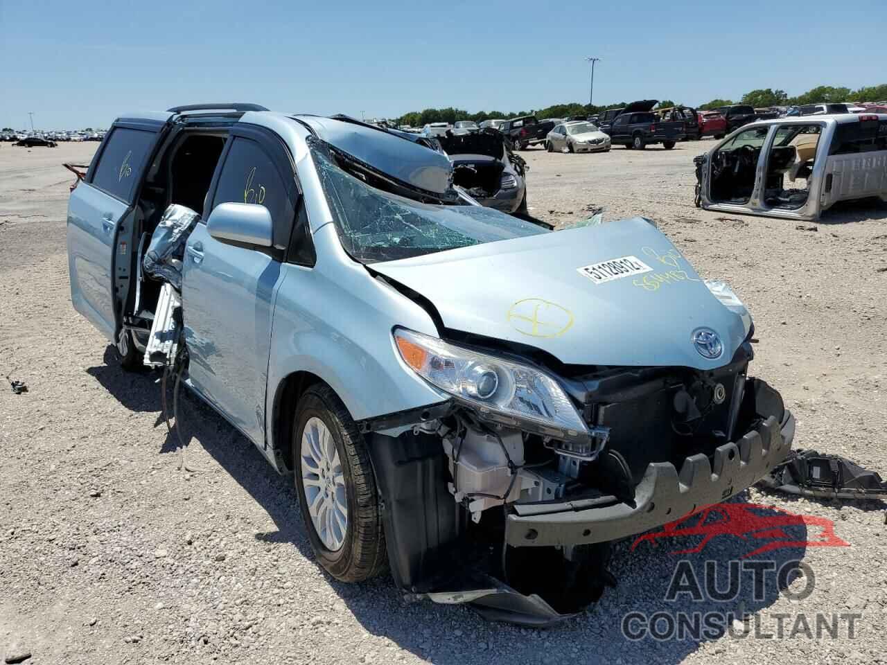 TOYOTA SIENNA 2017 - 5TDYZ3DC6HS854482