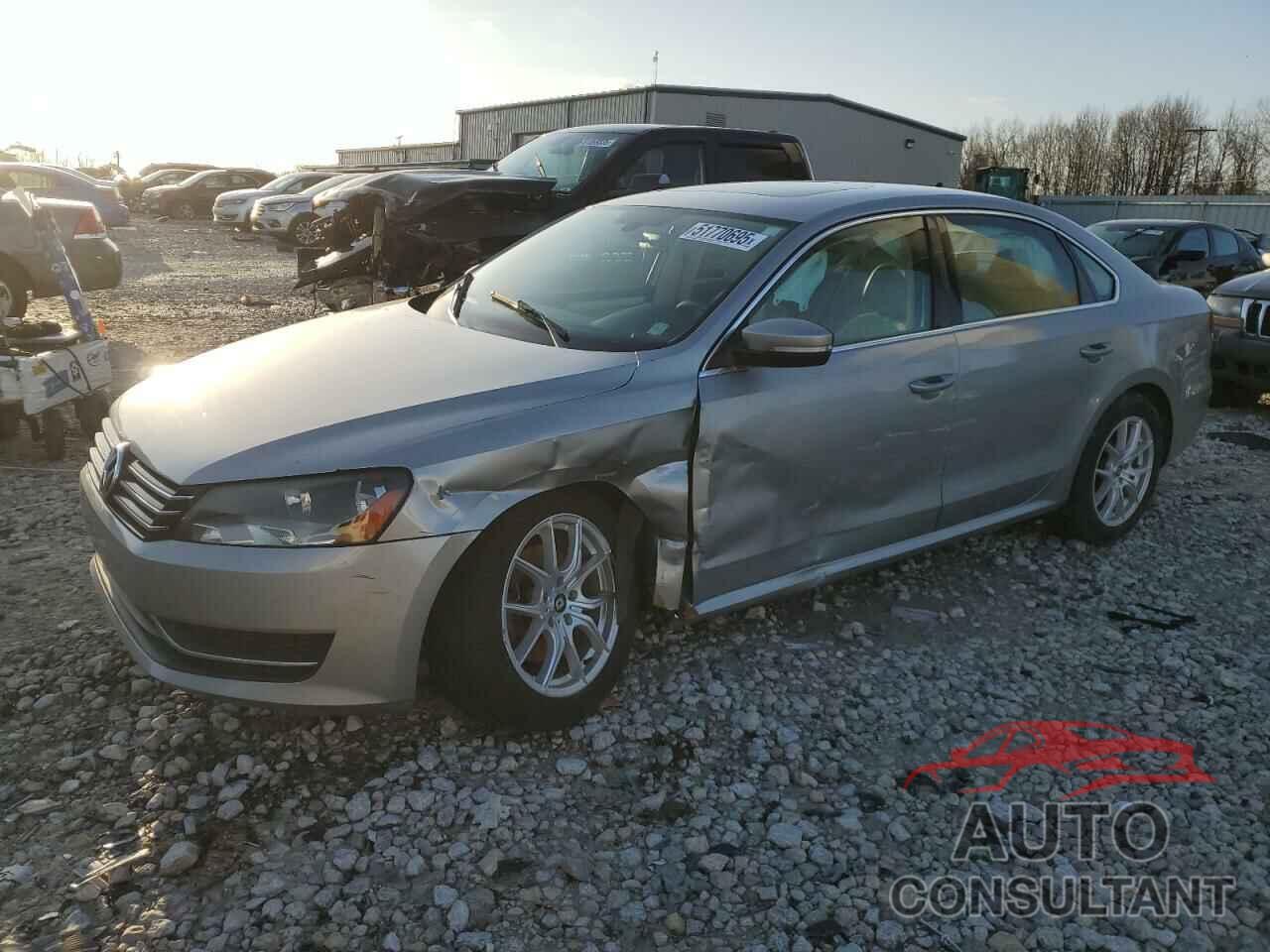 VOLKSWAGEN PASSAT 2013 - 1VWBP7A34DC054196