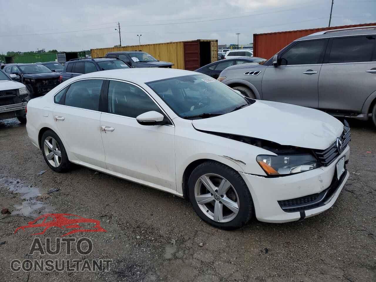 VOLKSWAGEN PASSAT 2012 - 1VWBP7A3XCC010783
