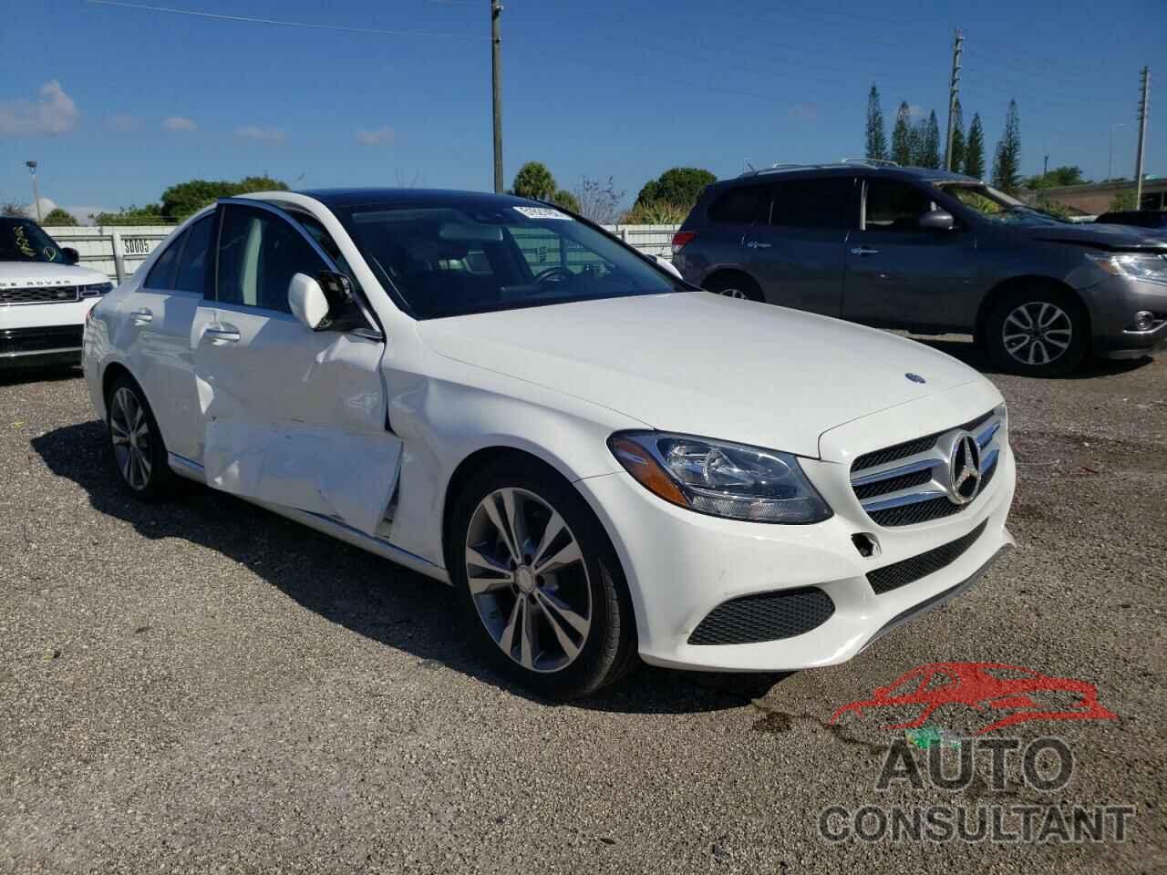 MERCEDES-BENZ C-CLASS 2017 - WDDWF4JB8HR262653