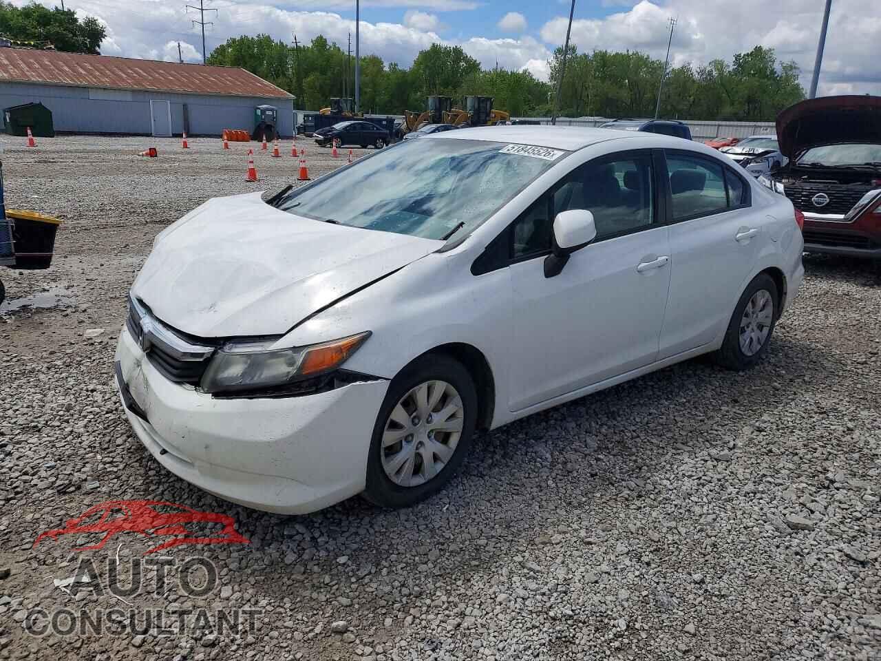 HONDA CIVIC 2012 - 2HGFB2F54CH607443