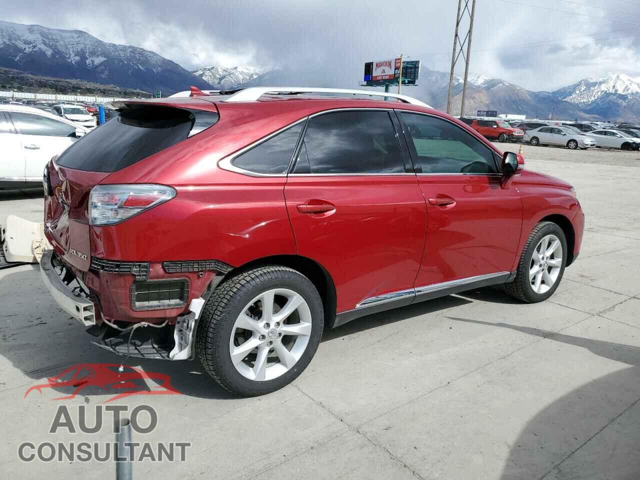 LEXUS RX350 2012 - 2T2BK1BA4CC144896