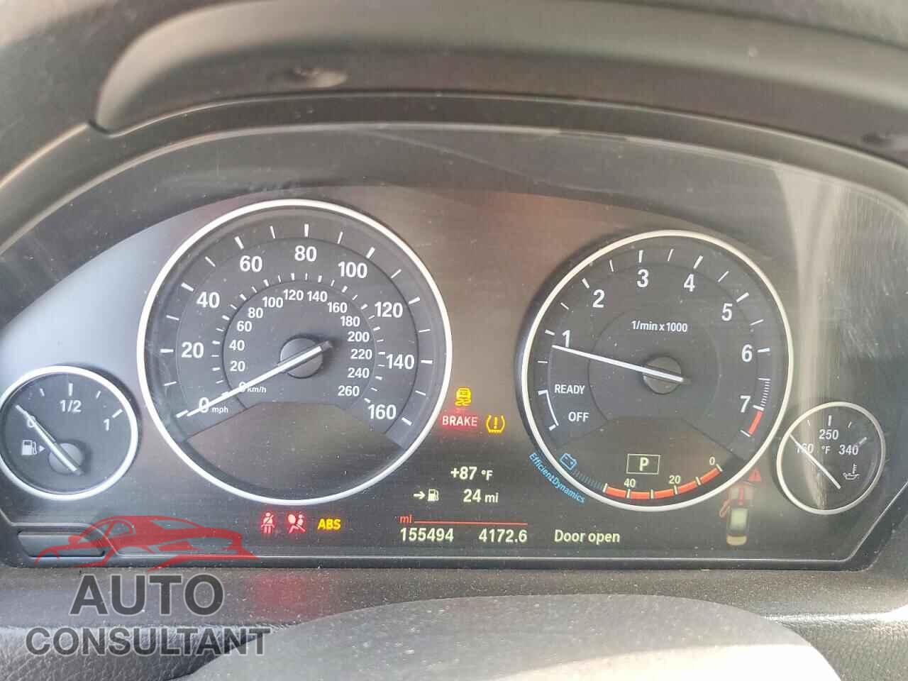 BMW 3 SERIES 2016 - WBA8E1G59GNU12293