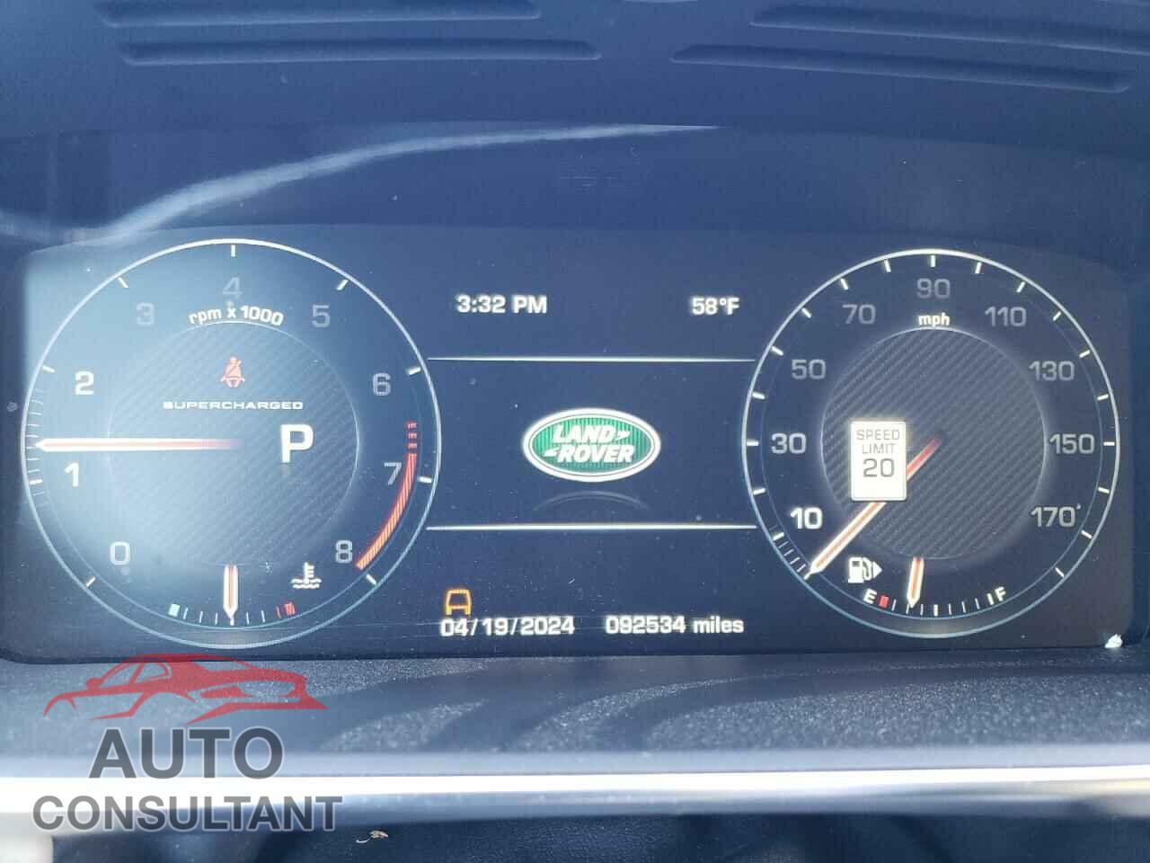 LAND ROVER RANGEROVER 2016 - SALGS2EF0GA262633