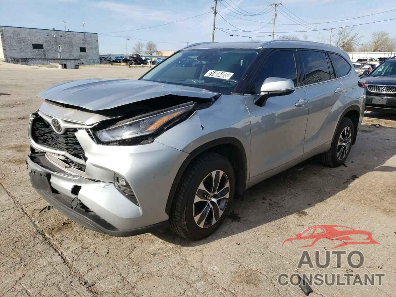 TOYOTA HIGHLANDER 2021 - 5TDGZRBH0MS534128