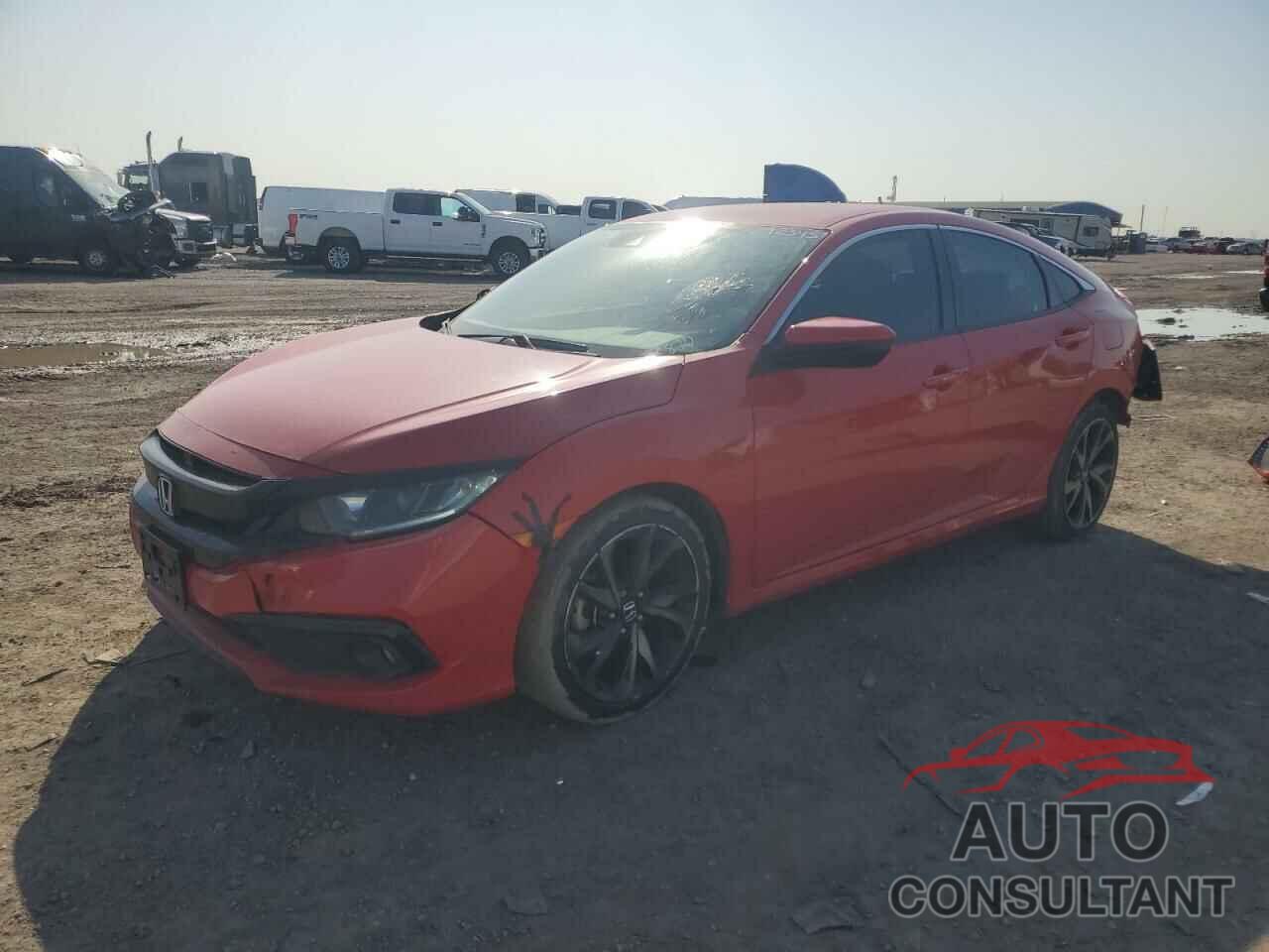 HONDA CIVIC 2021 - 2HGFC2F87MH512870