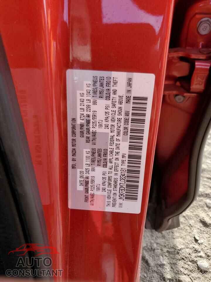 MAZDA CX-5 2020 - JM3KFBDM7L0834181