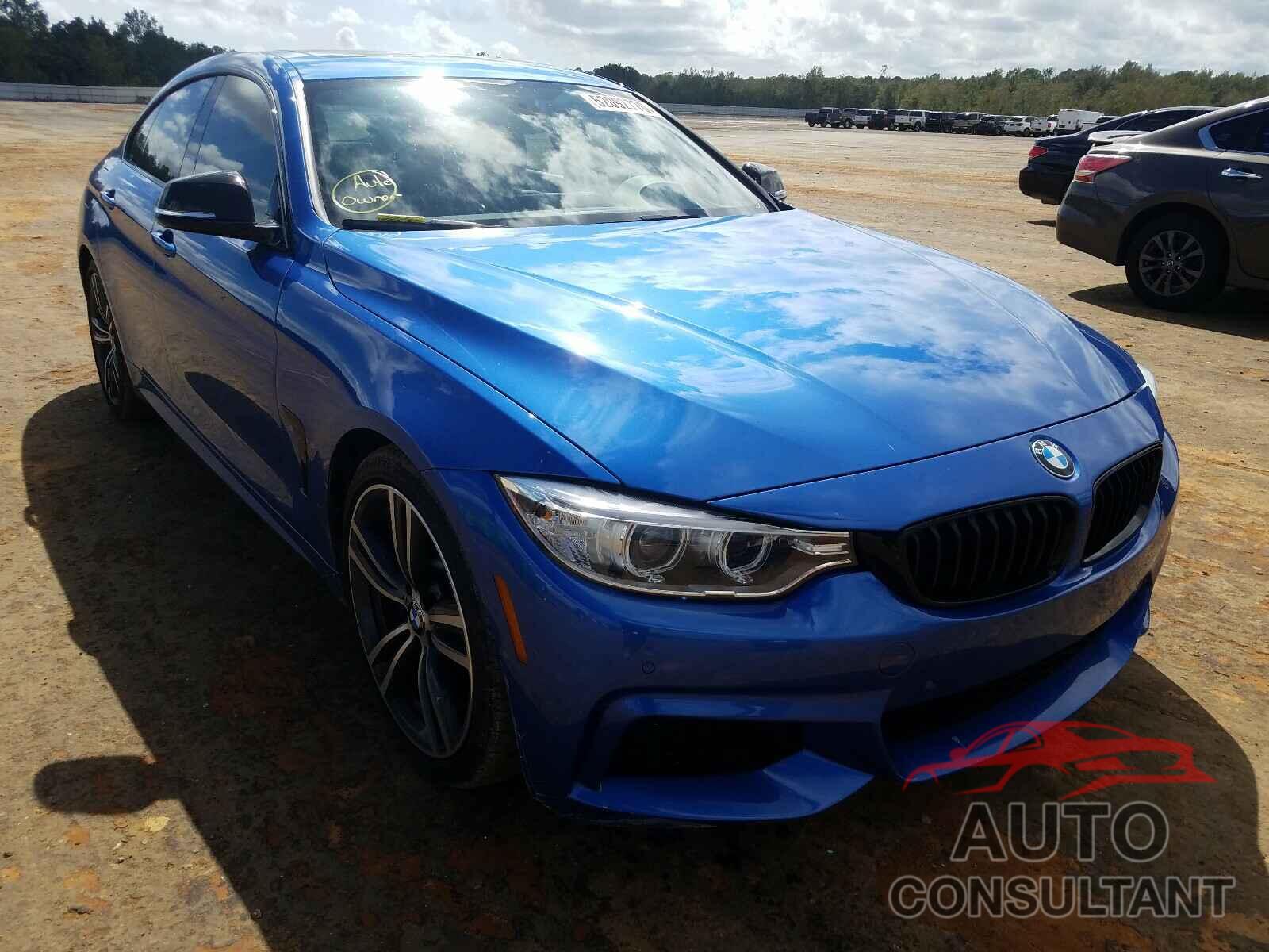 BMW 4 SERIES 2017 - WBA4E3C38HG826363