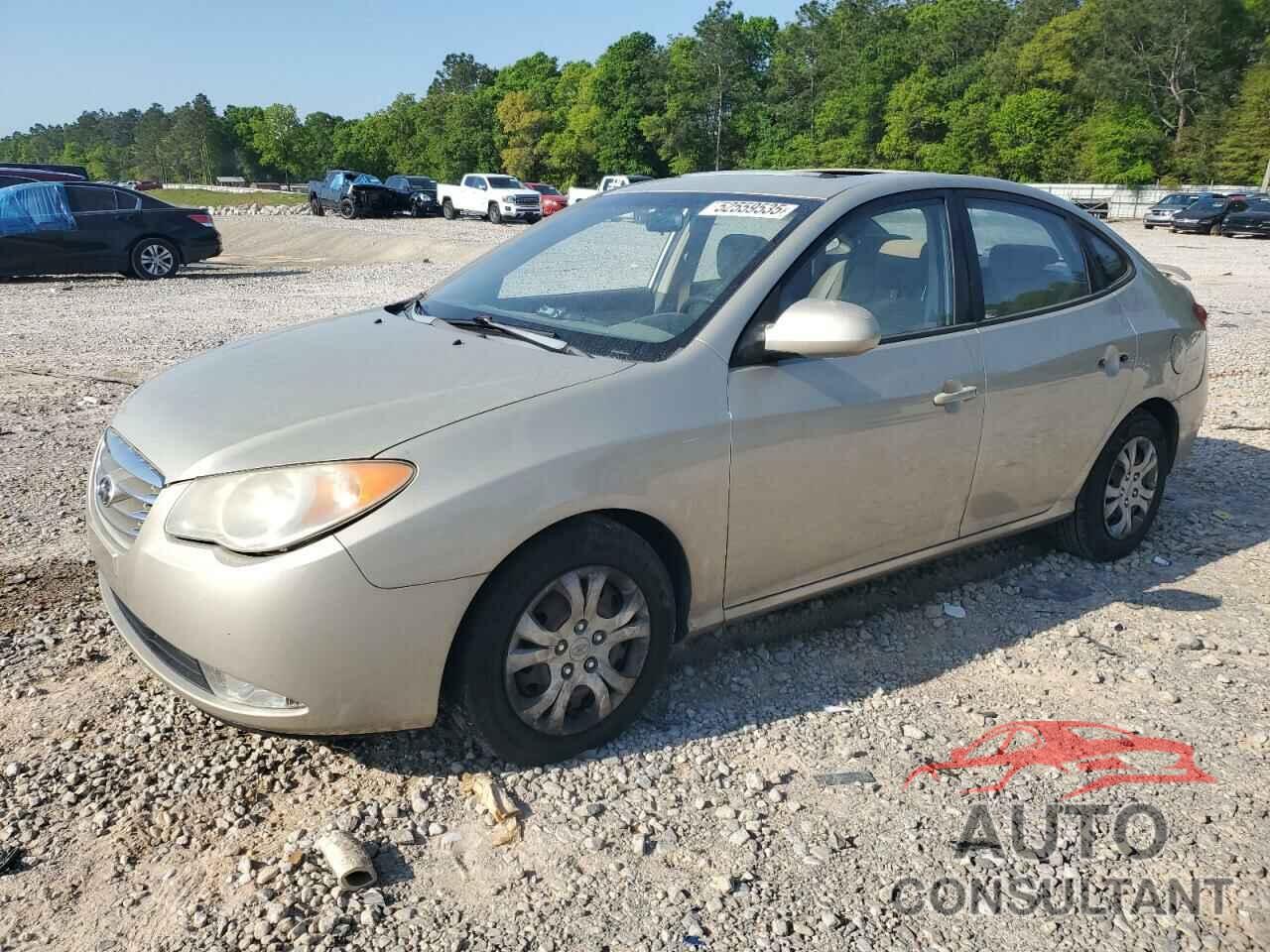 HYUNDAI ELANTRA 2010 - KMHDU4AD0AU838680