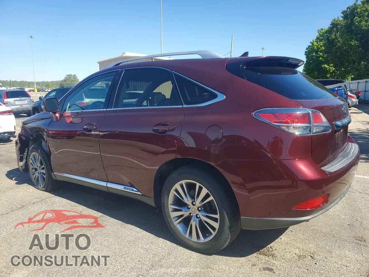 LEXUS RX450 2013 - JTJBC1BA5D2436717