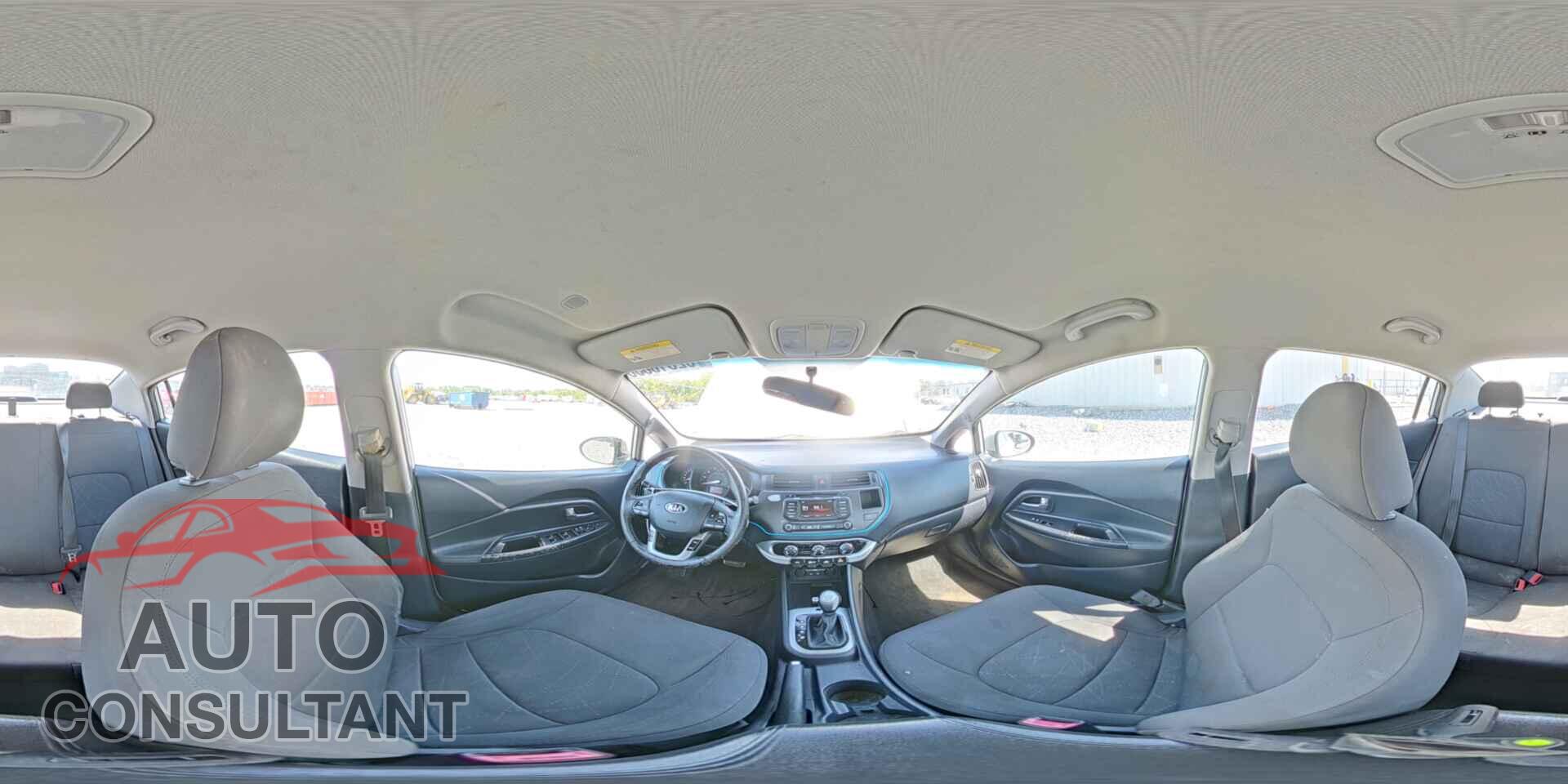 KIA RIO 2013 - KNADN4A39D6233717