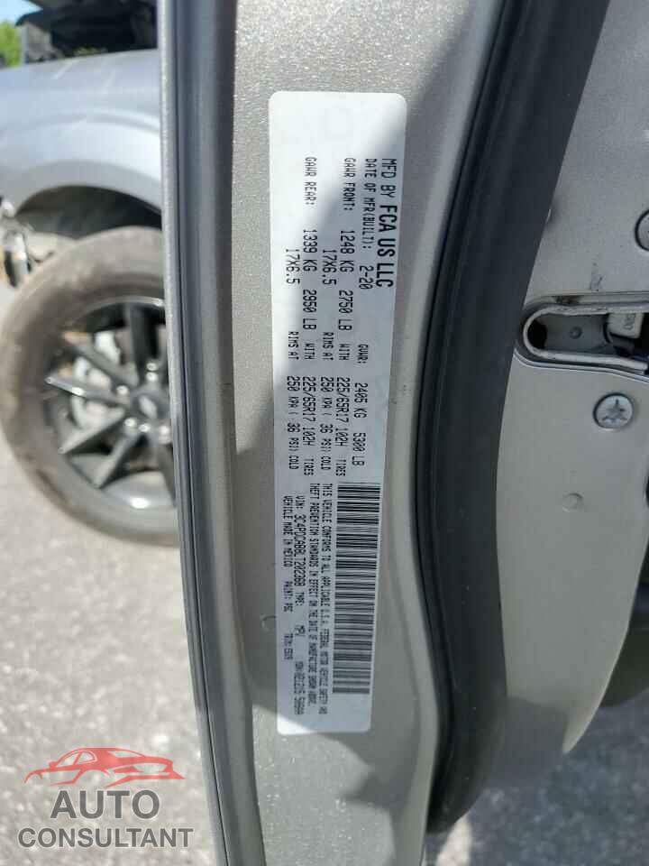 DODGE JOURNEY 2020 - 3C4PDCAB8LT202368