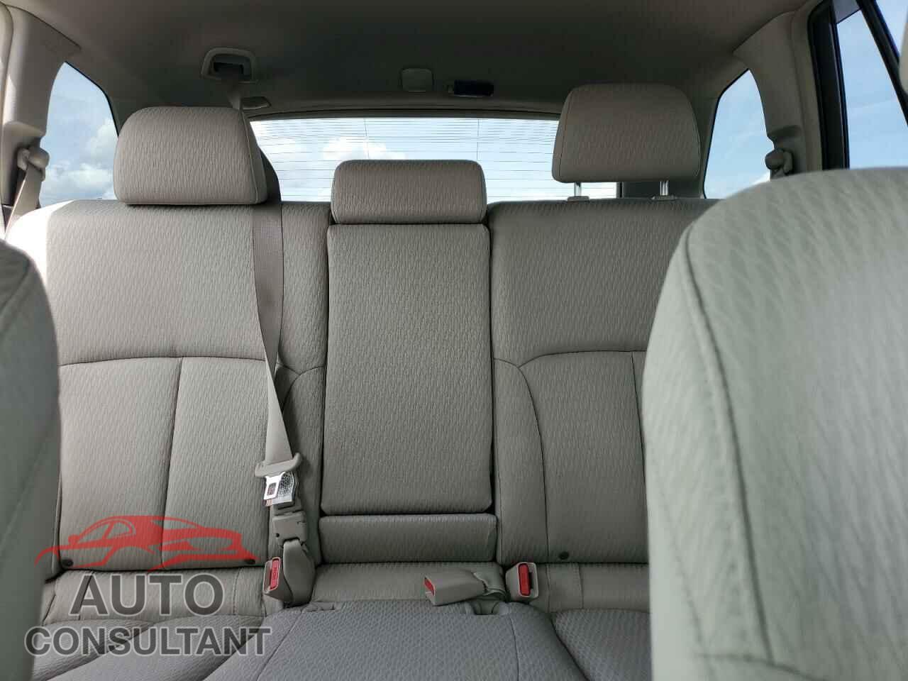 SUBARU OUTBACK 2011 - 4S4BRBCC9B3411796
