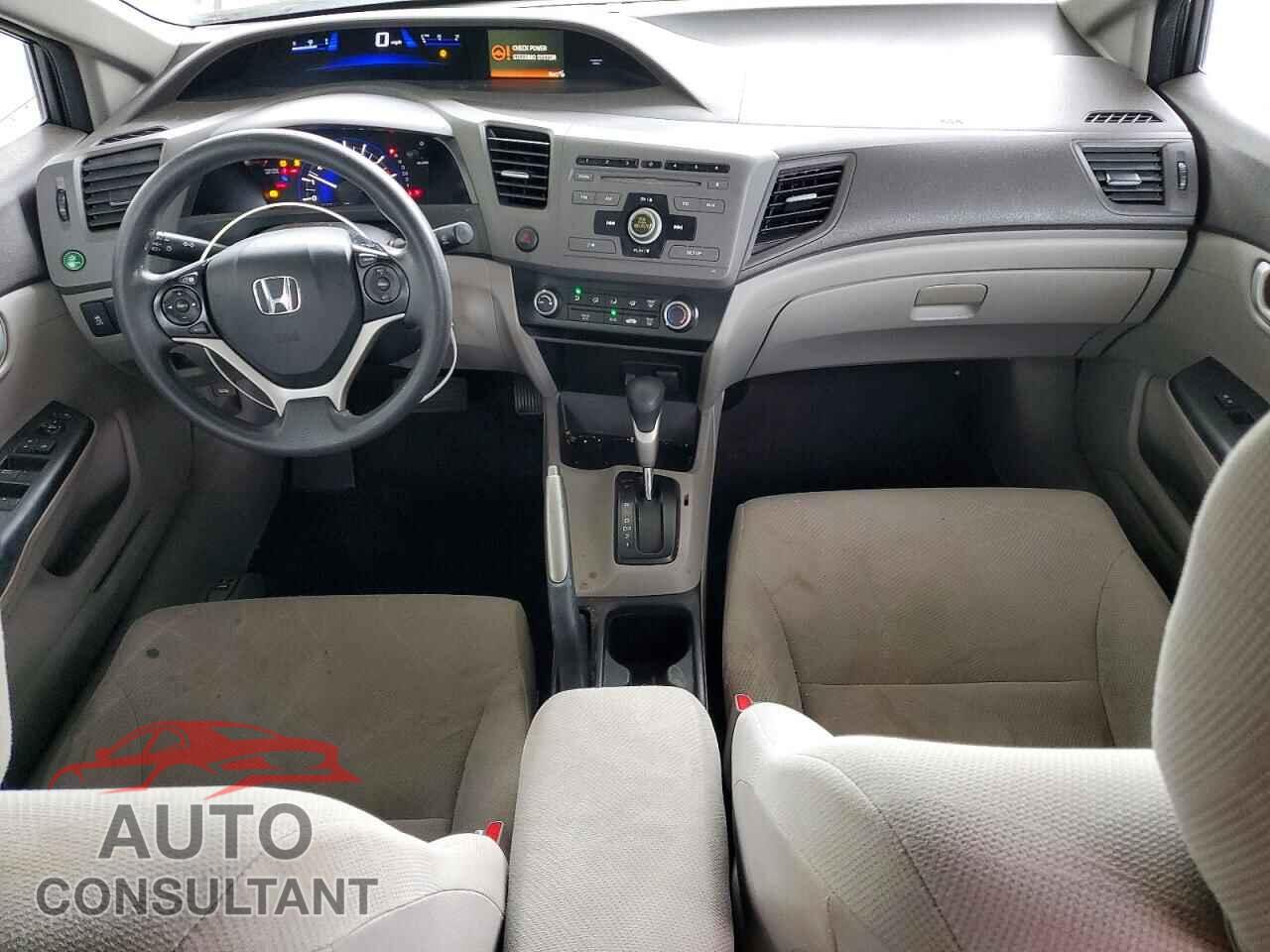 HONDA CIVIC 2012 - 19XFB2F55CE377678