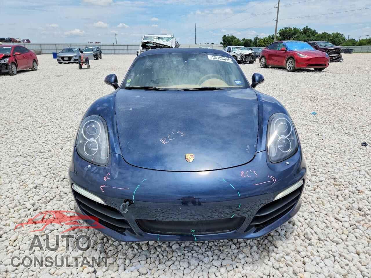 PORSCHE BOXSTER 2014 - WP0CB2A85EK140113