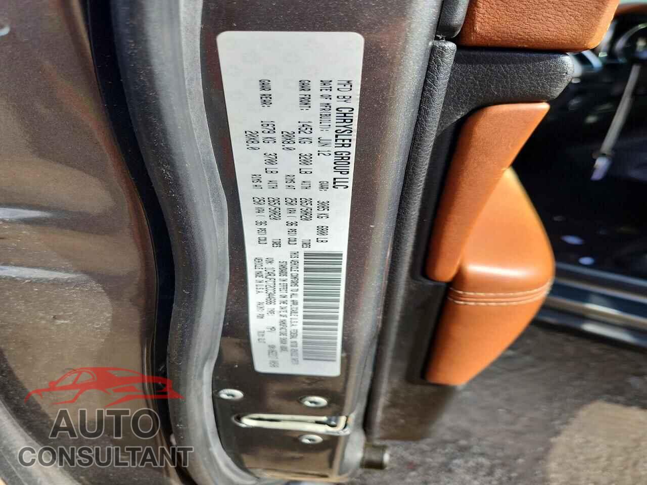 JEEP CHEROKEE 2012 - 1C4RJFCT2CC344686