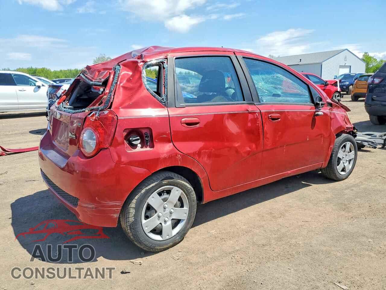 CHEVROLET AVEO 2009 - KL1TD66EX9B371506