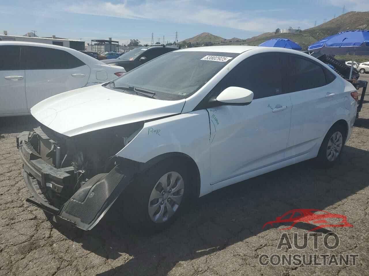 HYUNDAI ACCENT 2017 - KMHCT4AE6HU247125