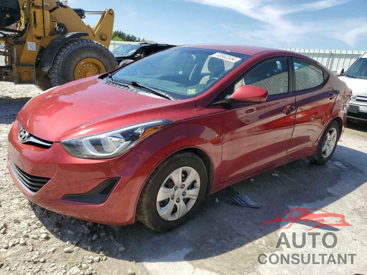 HYUNDAI ELANTRA 2016 - 5NPDH4AE2GH725737