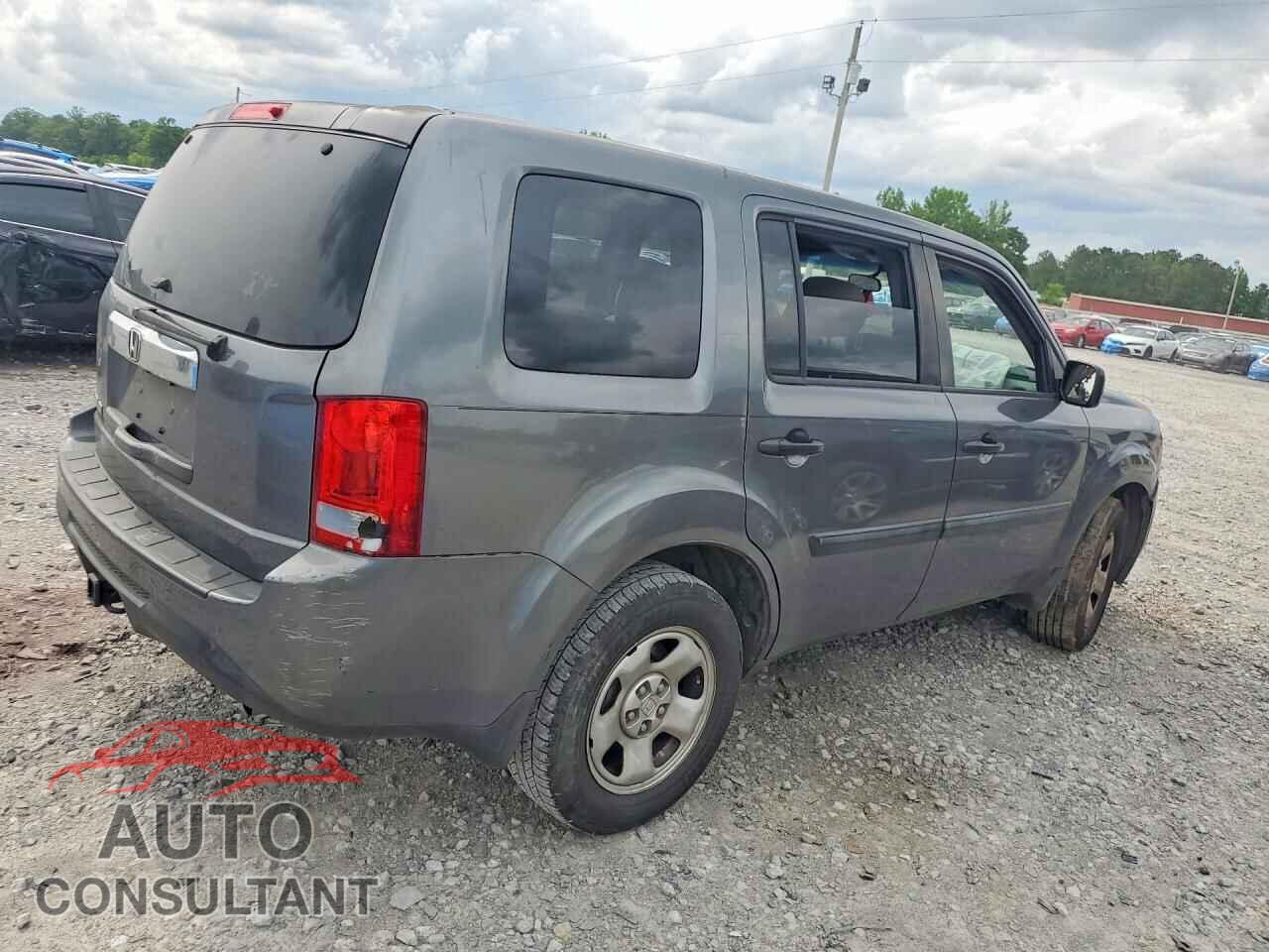 HONDA PILOT 2012 - 5FNYF3H27CB005291