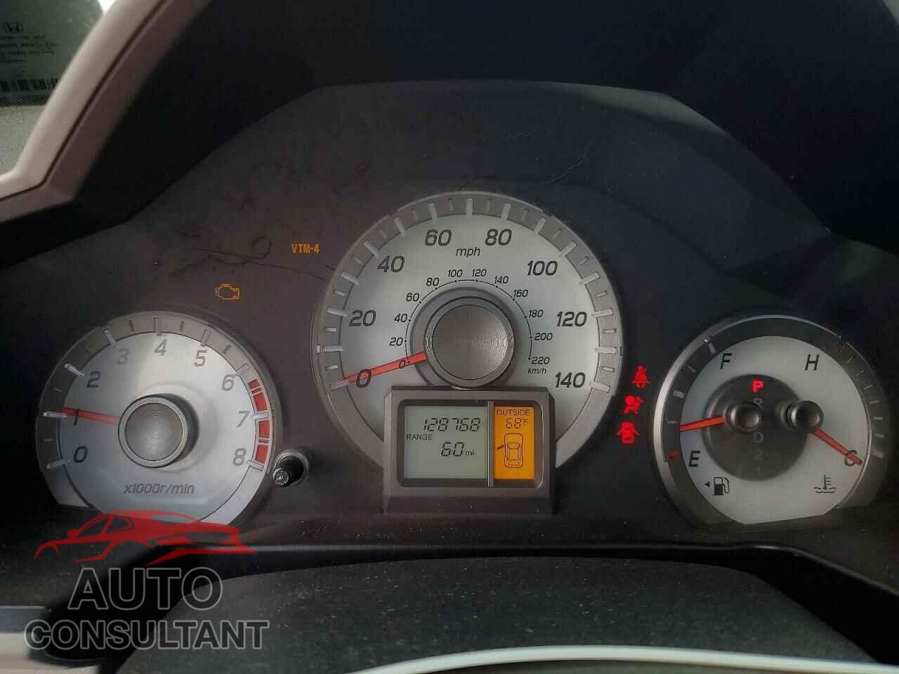 HONDA PILOT 2012 - 5FNYF4H68CB040852