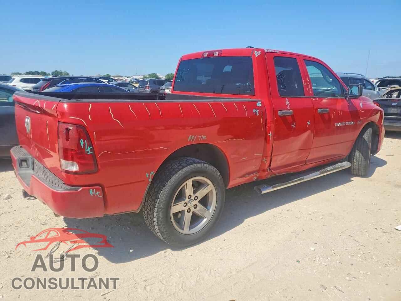 DODGE RAM 1500 2012 - 1C6RD6FT4CS301466