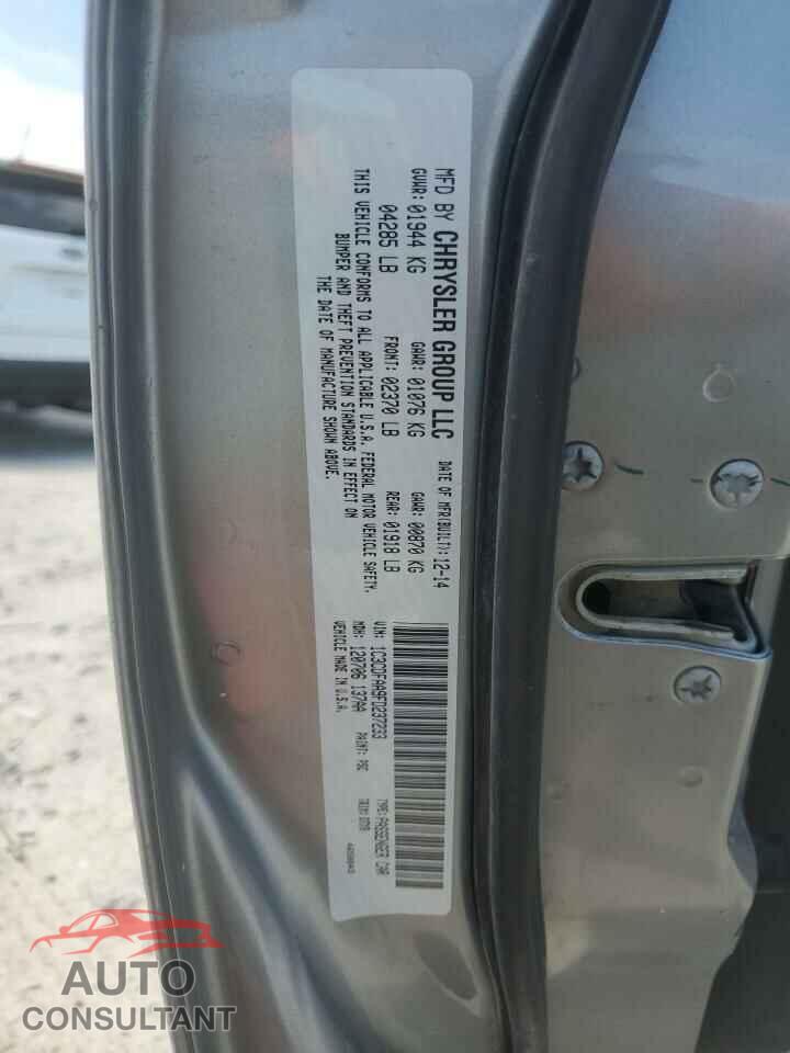 DODGE DART 2015 - 1C3CDFAA9FD237233