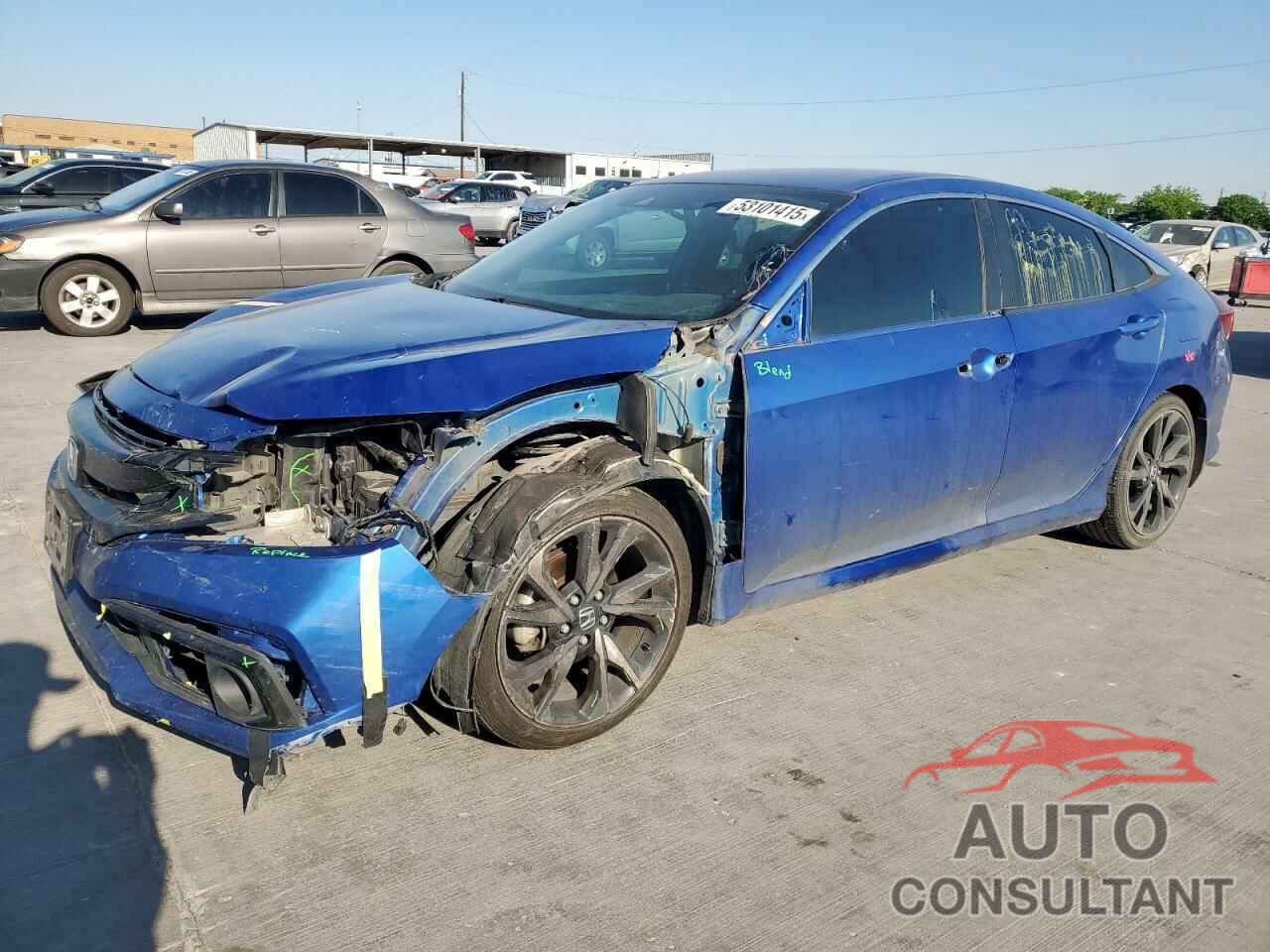 HONDA CIVIC 2021 - 2HGFC2F81MH533780